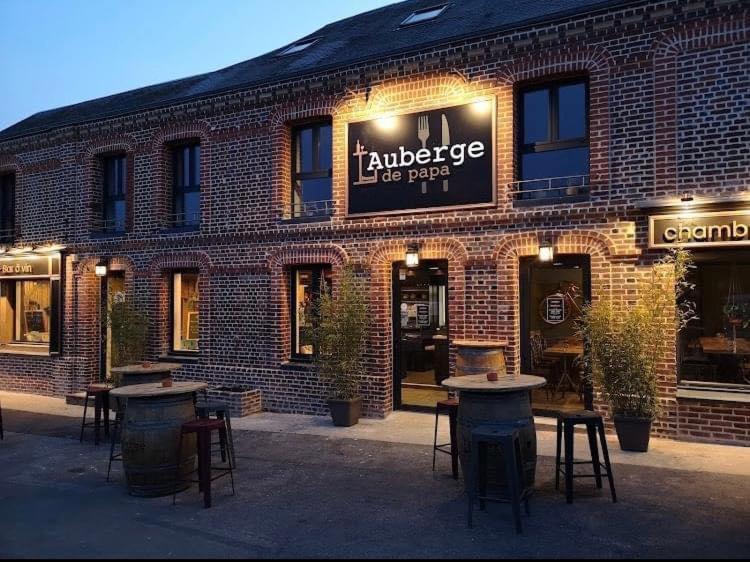 L'Auberge De Papa Auzouville-sur-Ry Exteriör bild